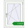 Ціноутворення Вікна 580x800 мм REHAU Brillant-Design Білий (RAL 9016) з двох сторін. Ціна: ₴5,042.68