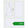 Ціноутворення Вікна 1070x1450 мм REHAU Euro 70. Ціна: €228.46