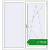 Ціноутворення Вікна 1380x1500 мм REHAU Euro 60 Білий (RAL 9016) з двох сторін. Ціна: ₴8,126.11
