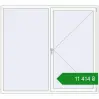Ціноутворення Вікна 2000x1800 мм REHAU Euro 60 Білий (RAL 9016) з двох сторін. Ціна: ₴11,414.02