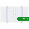 Ціноутворення Вікна 3000x1800 мм REHAU Euro 60. Ціна: €502.65