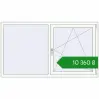 Ціноутворення Вікна 1800x1020 мм REHAU Euro 70 Білий (RAL 9016) з двох сторін. Ціна: ₴10,360.13
