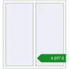 Ціноутворення Вікна 1300x1400 мм REHAU Euro 60 Білий (RAL 9016) з двох сторін. Ціна: ₴4,897.04