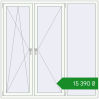 Ціноутворення Вікна 1800x1800 мм REHAU Euro 60 Білий (RAL 9016) з двох сторін. Ціна: ₴15,390.21