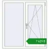 Ціноутворення Вікна 1000x1085 мм REHAU Euro 70 Білий (RAL 9016) з двох сторін. Ціна: ₴7,629.18