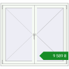 Ціноутворення Tilt-and-Turn 1400x1300 mm REHAU Euro 60 RAL 9016 Traffic white two-sided. Ціна: ₴9,588.64