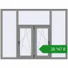 Ціноутворення Вікна 2000x1500 мм Altest Pony 375 RAL 9007 Grey aluminium з двох сторін. Ціна: ₴28,147.47