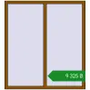 Ціноутворення Вікна 1370x1500 мм REHAU Euro 60 GOLDEN OAK з двох сторін. Ціна: ₴9,325.01