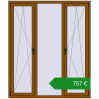 Ціноутворення Вікна 1600x1900 мм REHAU Brillant-Design. Ціна: €756.73
