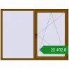 Ціноутворення Вікна 2000x1500 мм REHAU Brillant-Design GOLDEN OAK з двох сторін. Ціна: ₴25,492.47