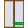 Ціноутворення Вікна 930x1250 мм REHAU Euro 60 LIGHT_OAK з двох сторін. Ціна: ₴5,411.45