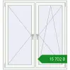 Ціноутворення Вікна 1350x1450 мм REHAU SYNEGO MD Білий (RAL 9016) з двох сторін. Ціна: ₴15,701.74
