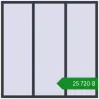 Ціноутворення Вікна 1800x1800 мм REHAU SYNEGO MD ANTHRACITE_GREY_STRUKTURAL з двох сторін. Ціна: ₴25,719.94