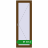 Ціноутворення Вікна 700x2100 мм REHAU SYNEGO MD WALNUT з двох сторін. Ціна: ₴15,190.67