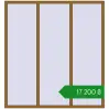 Ціноутворення Вікна 2000x2150 мм REHAU Euro 60 LIGHT_OAK з двох сторін. Ціна: ₴17,200.48