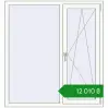 Ціноутворення Вікна 1300x1400 мм REHAU Euro 70 Білий (RAL 9016) з двох сторін. Ціна: ₴12,010.27