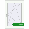 Ціноутворення Вікна 750x1120 мм REHAU Euro 60 Білий (RAL 9016) з двох сторін. Ціна: ₴4,641.04
