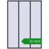 Ціноутворення Вікна 1800x2500 мм REHAU Euro 70 ANTHRACITE_GREY_STRUKTURAL з двох сторін. Ціна: ₴23,747.83