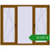 Ціноутворення Вікна 1900x1550 мм REHAU Euro 70 GOLDEN OAK з двох сторін. Ціна: ₴25,007.00