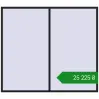 Ціноутворення Вікна 2500x2200 мм REHAU Euro 70 BLACK_ULTI-MATT з двох сторін. Ціна: ₴25,224.86