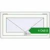 Ціноутворення Вікна 870x460 мм REHAU Euro 70 Білий (RAL 9016) з двох сторін. Ціна: ₴4,067.67