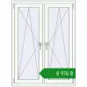 Ціноутворення Вікна 1010x1350 мм REHAU Euro 60 Білий (RAL 9016) з двох сторін. Ціна: ₴8,975.51