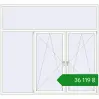 Ціноутворення Вікна 2500x2320 мм REHAU Euro 70 Білий (RAL 9016) з двох сторін. Ціна: ₴36,119.25