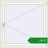 Ціноутворення Вікна 1200x1200 мм REHAU Brillant-Design. Ціна: €241.25