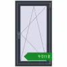 Ціноутворення Вікна 700x1250 мм REHAU Euro 70 ANTHRACITE_GREY_STRUKTURAL з двох сторін. Ціна: ₴9,510.59