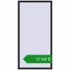 Ціноутворення Вікна 1000x2000 мм REHAU SYNEGO MD BLACK_ULTI-MATT з двох сторін. Ціна: ₴13,168.46