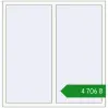 Ціноутворення Вікна 1300x1330 мм REHAU Euro 60 Білий (RAL 9016) з двох сторін. Ціна: ₴4,705.59