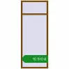 Ціноутворення Вікна 1000x2500 мм REHAU Euro 60 GOLDEN OAK з двох сторін. Ціна: ₴10,509.83