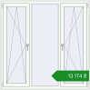 Ціноутворення Вікна 1550x1550 мм REHAU Euro 70 Білий (RAL 9016) з двох сторін. Ціна: ₴13,173.56
