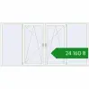 Ціноутворення Вікна 3007x1500 мм REHAU Euro 70 Білий (RAL 9016) з двох сторін. Ціна: ₴24,160.16