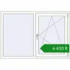 Ціноутворення Вікна 1450x1000 мм REHAU Euro 60 Білий (RAL 9016) з двох сторін. Ціна: ₴6,399.64