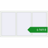 Ціноутворення Вікна 2200x1200 мм REHAU Euro 60 Білий (RAL 9016) з двох сторін. Ціна: ₴6,948.52