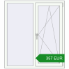Ціноутворення Вікна 1220x1380 мм Altest Pony 375 RAL 9016 Traffic white з двох сторін. Ціна: €356.81