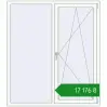 Ціноутворення Tilt-and-Turn 1450x1650 mm REHAU SYNEGO MD RAL 9016 Traffic white two-sided. Ціна: ₴17,176.04
