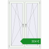 Ціноутворення Вікна 1150x1700 мм REHAU Euro 70 Білий (RAL 9016) з двох сторін. Ціна: €303.97