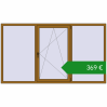 Ціноутворення Вікна 2460x1400 мм REHAU Euro 60. Ціна: €368.66