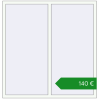 Ціноутворення Вікна 1500x1550 мм REHAU Euro 60. Ціна: €139.91
