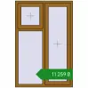 Ціноутворення Вікна 1000x1500 мм REHAU Euro 70 LIGHT_OAK з двох сторін. Ціна: ₴11,259.25