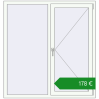 Ціноутворення Вікна 1360x1440 мм REHAU Euro 60. Ціна: €178.23