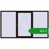 Ціноутворення Вікна 2460x1400 мм REHAU Euro 70. Ціна: €455.51