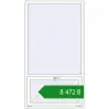 Ціноутворення Вікна 1100x2005 мм REHAU Euro 60 Білий (RAL 9016) з двох сторін. Ціна: ₴8,471.79