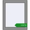 Ціноутворення Вікна 500x600 мм Altest Pony 375 RAL 9007 Grey aluminium з двох сторін. Ціна: ₴3,526.55