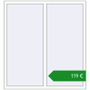Ціноутворення Вікна 1370x1480 мм REHAU Euro 60. Ціна: €118.59