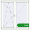 Ціноутворення Вікна 1300x1350 мм REHAU SYNEGO MD. Ціна: €336.26