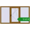 Ціноутворення Вікна 1700x1000 мм REHAU Euro 70 LIGHT_OAK з двох сторін. Ціна: ₴12,620.70