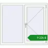 Ціноутворення Вікна 1250x1100 мм REHAU Brillant-Design Білий (RAL 9016) з двох сторін. Ціна: ₴9,226.49